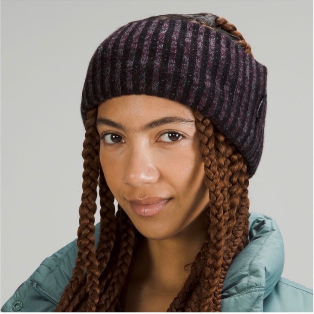 NEW Lululemon Textured Fleece Lined Knit Ear Warmer